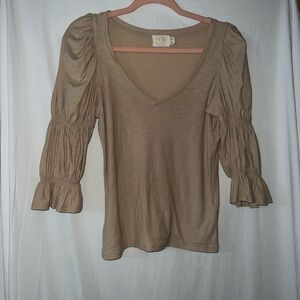 NATION beige top